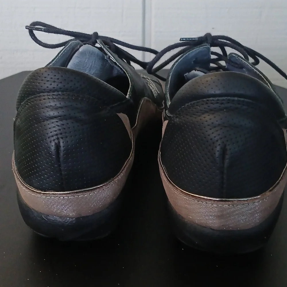 Naot Kumara Black Lace Up Leather Casual Sneaker Shoe Size 8 (39) - Picture 7 of 10
